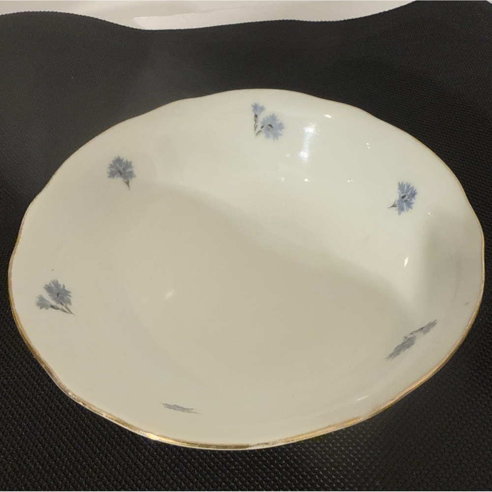 BA ARIA China-Blue Floral Cornflower‎ Pattern-Small Bowl-Germany